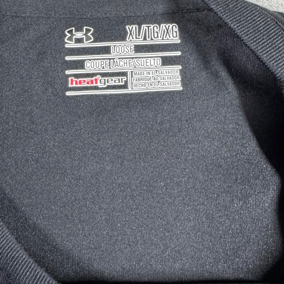 Under Armour Vanderbilt Commodores Long Sleeve Shirt XL Black HeatGear Loose Fit - Picture 3 of 10